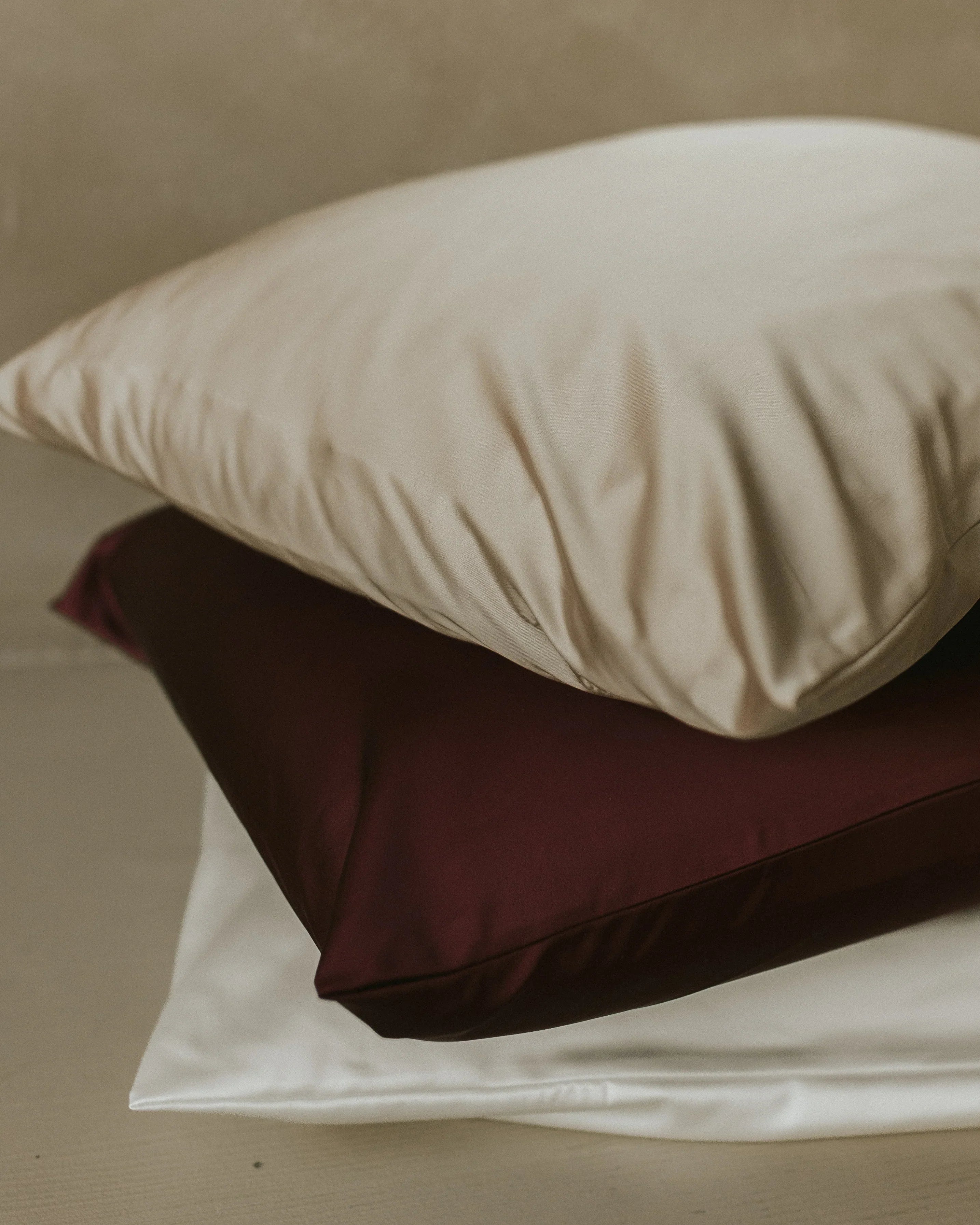 Taies d'oreiller en satin