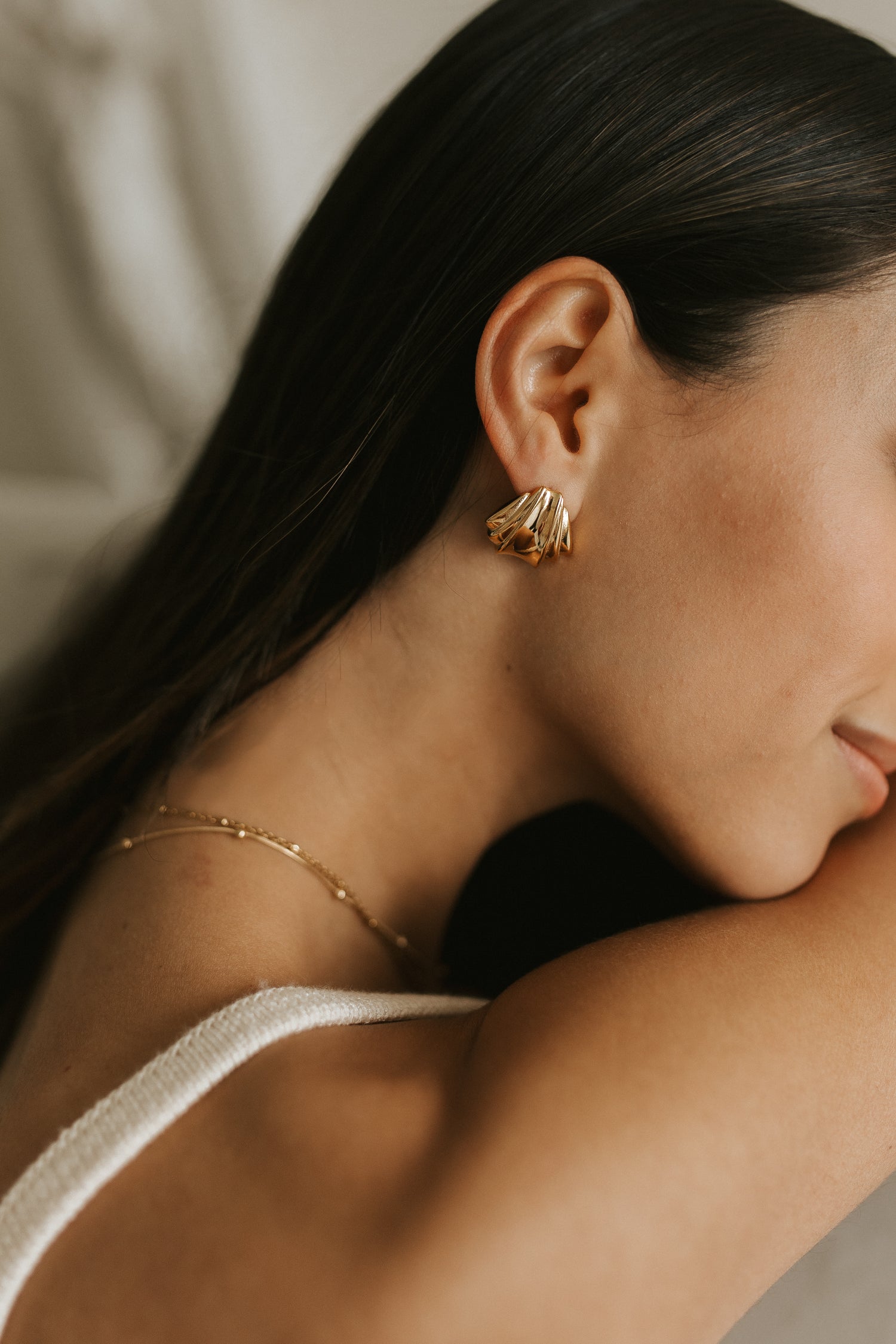 Boucles d'oreilles Aurélia - Plaqué or