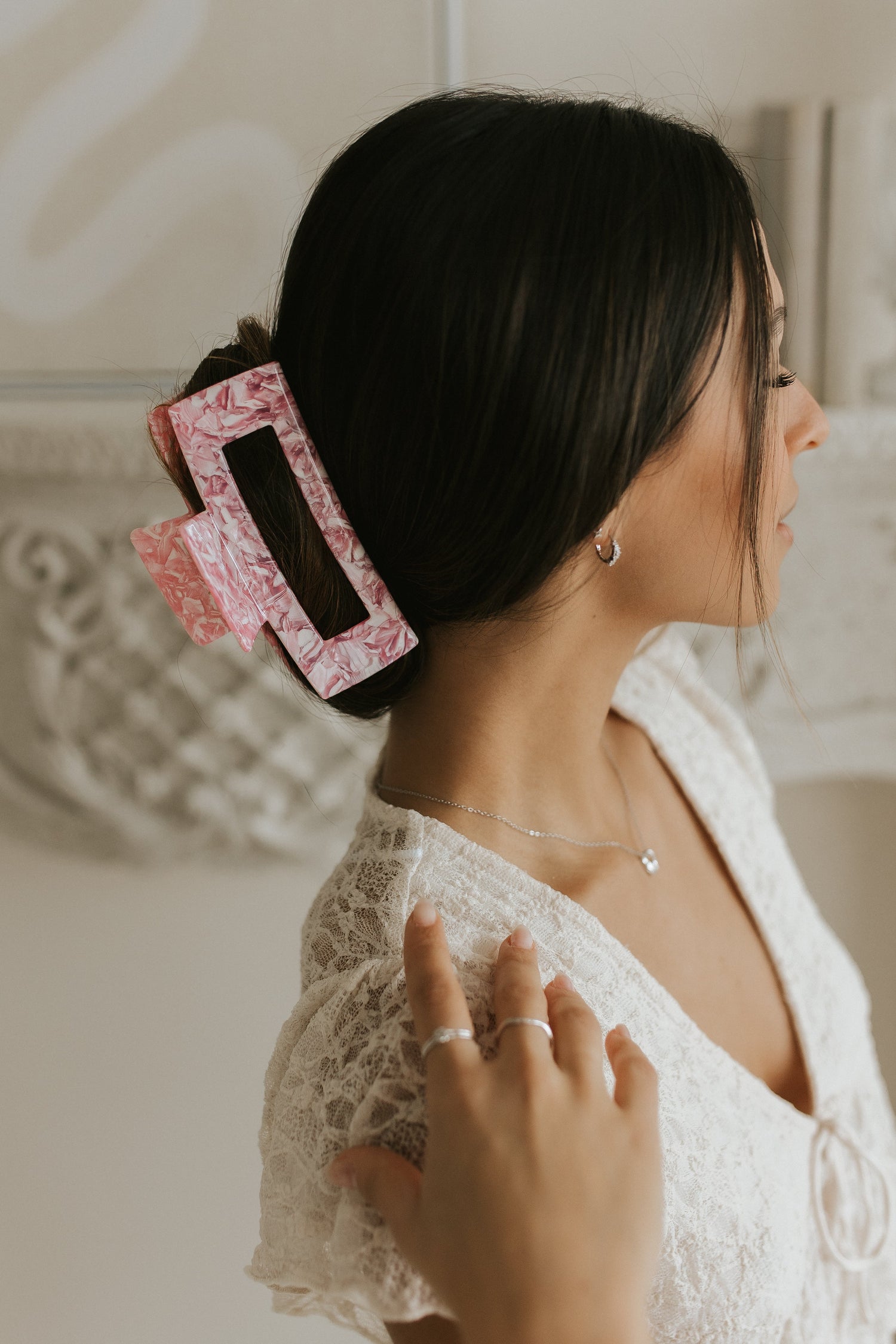 Pince à cheveux XL Romane