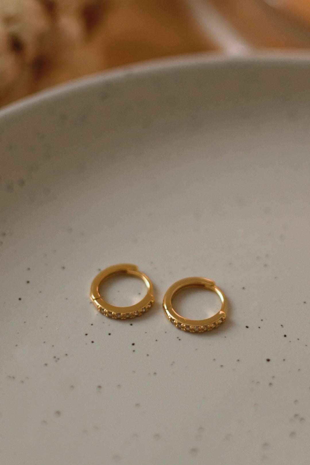 Anneaux Zirconia - Vermeil