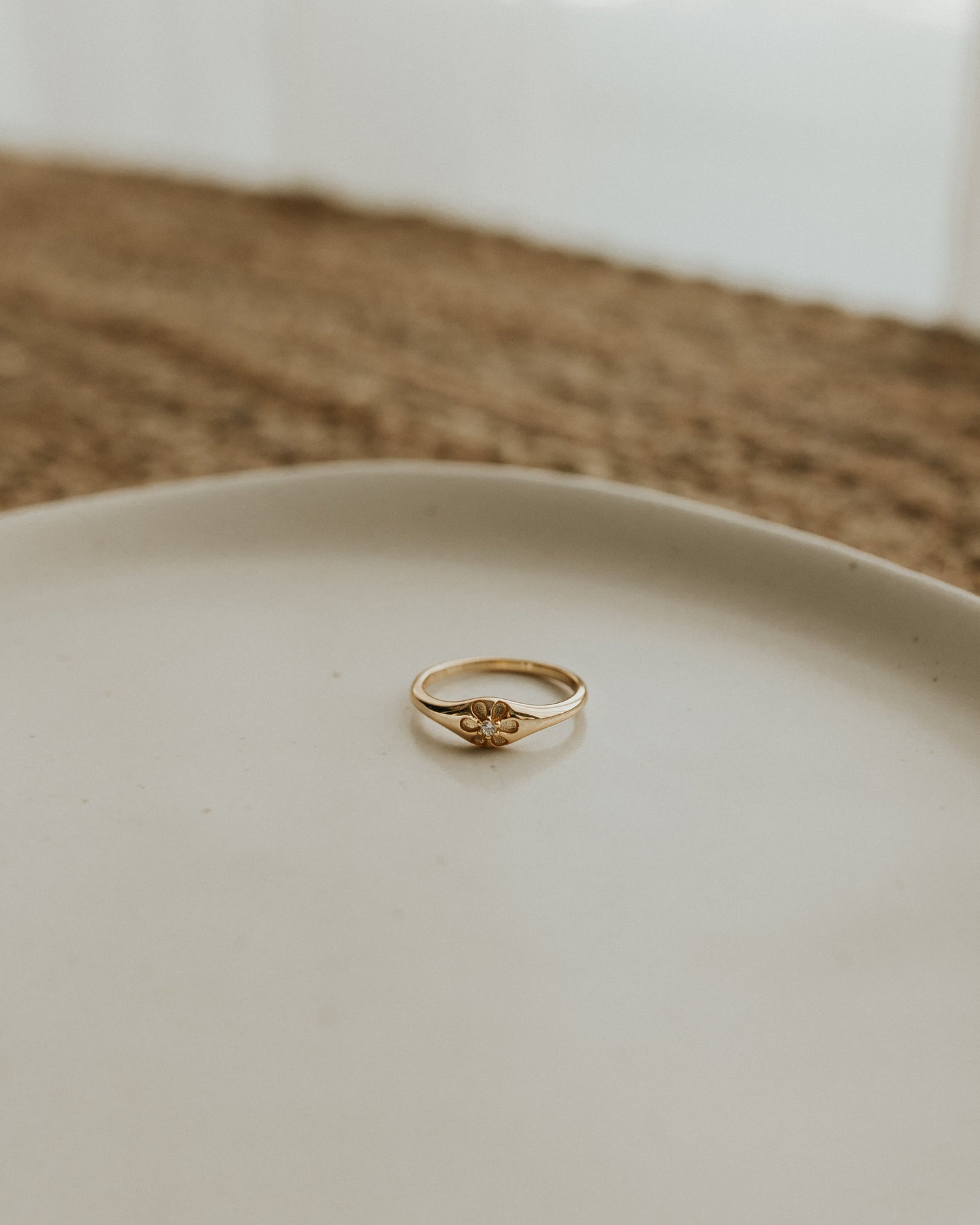 Bague Magnolia - Vermeil