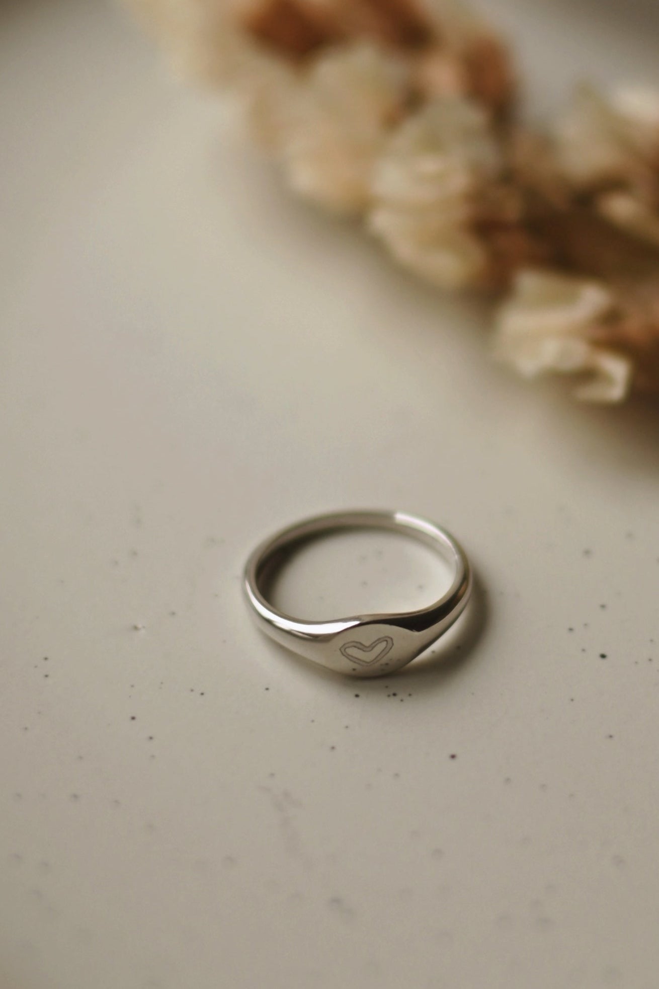 Bague Soulmate (Coeur gravé)