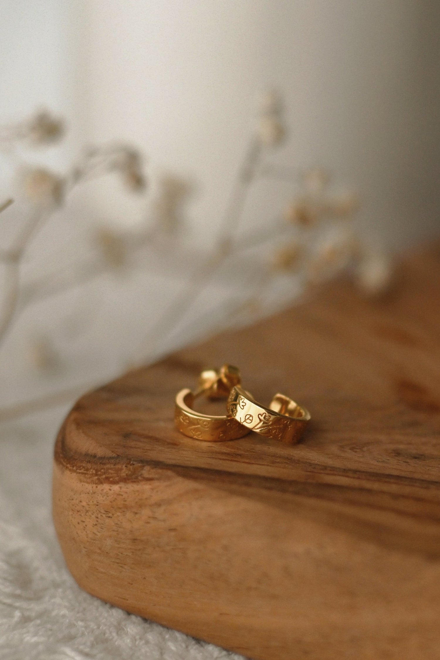 Boucles d’oreilles Wildflower - Vermeil