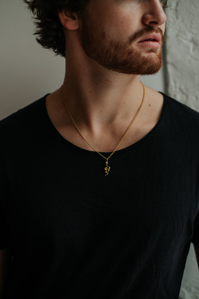 Chaîne The Snake - Plaqué or/Vermeil