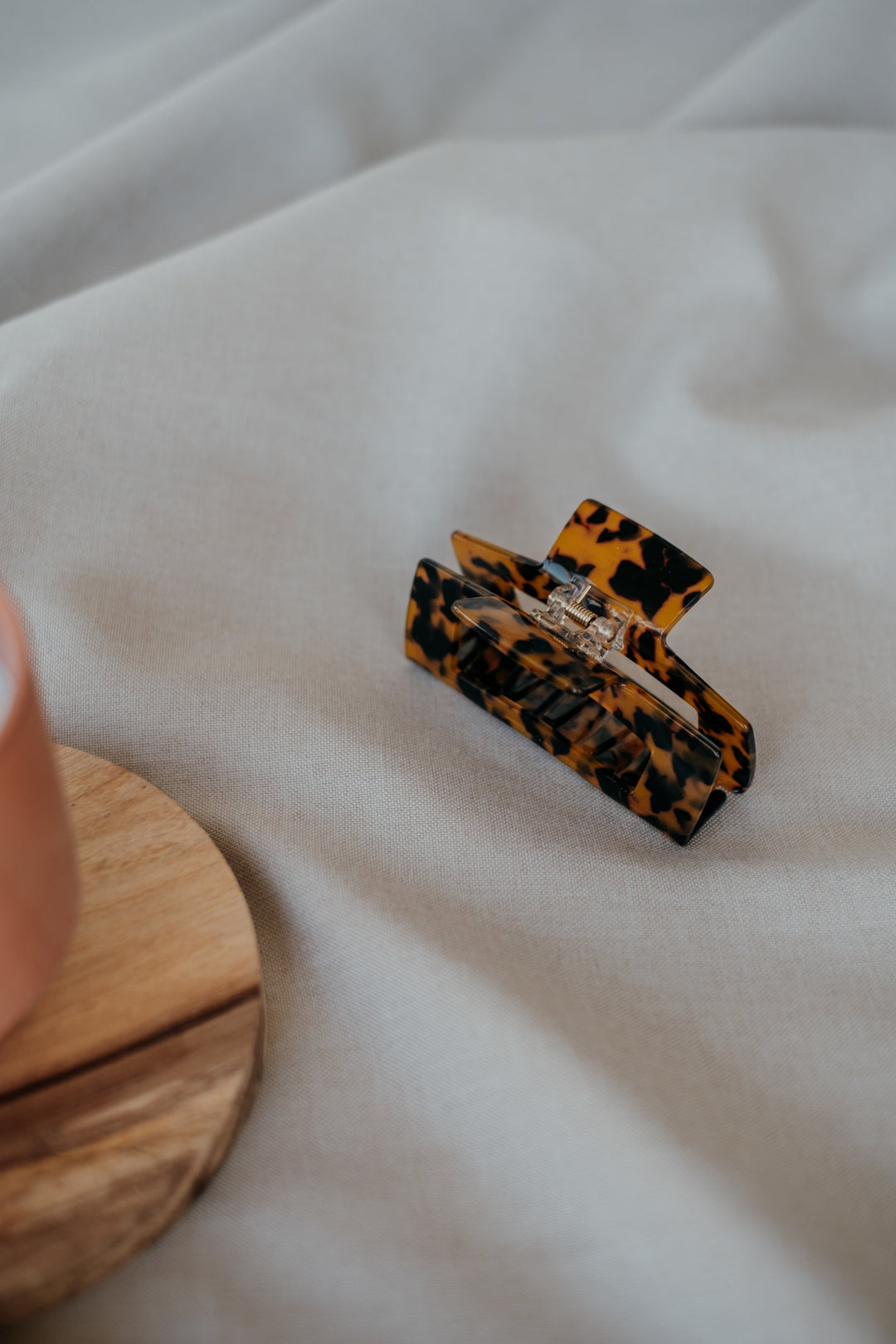 Hair clip - Dark tortoise