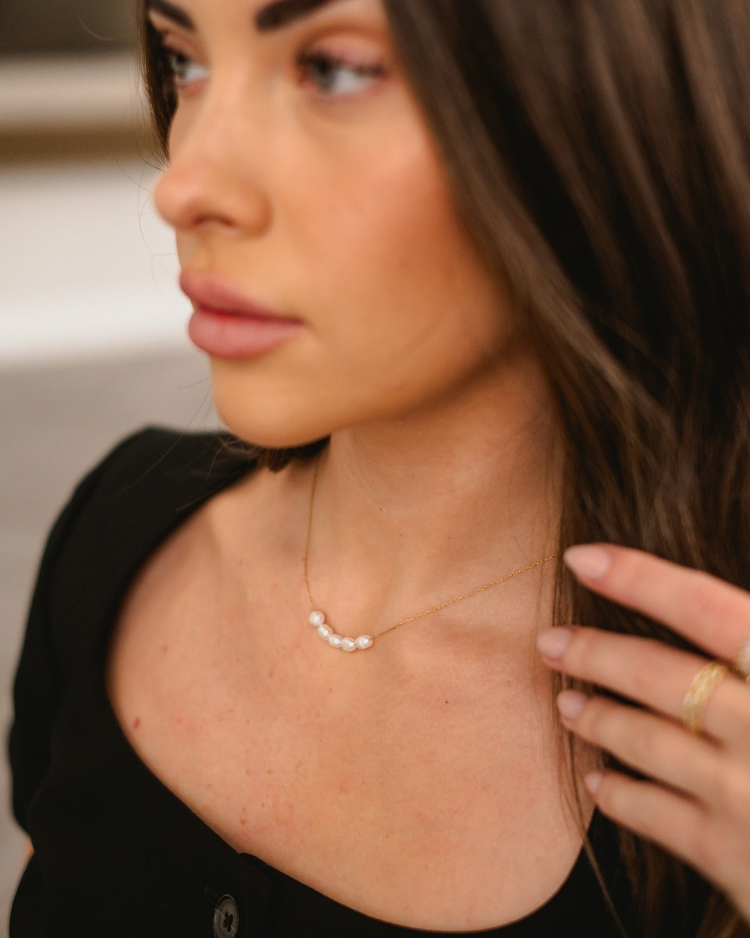 Ivory Chain - Gold Plated